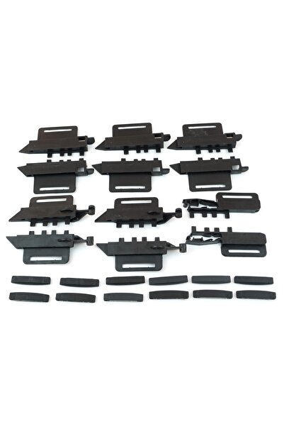 Bross Otomotiv طقم إصلاح ستائر السقف 24 قطعة 84001ty لسيارة بيجو 307 Sw