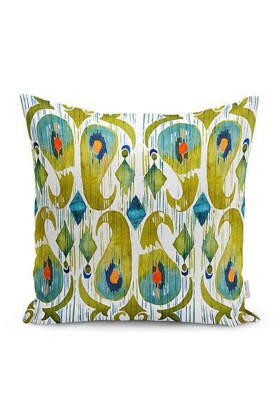 Realhomes Watercolor Designed Digital Printed Decorative Pillow Cushion Cover