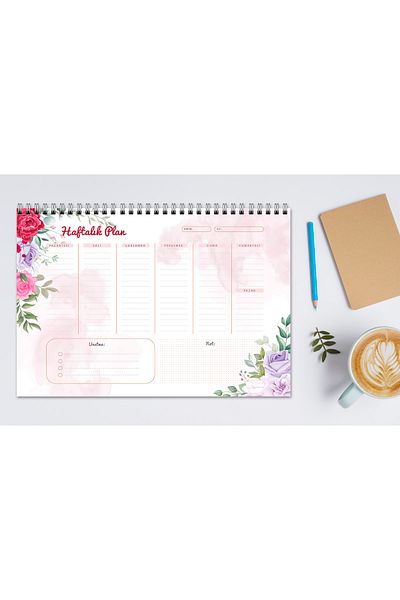 Planner Α4 Εβδομαδιαίος Σχεδιαστής Ρόδοι