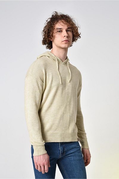 ALEXANDERGARDI Hooded Knitwear Sweater (e22-5707)