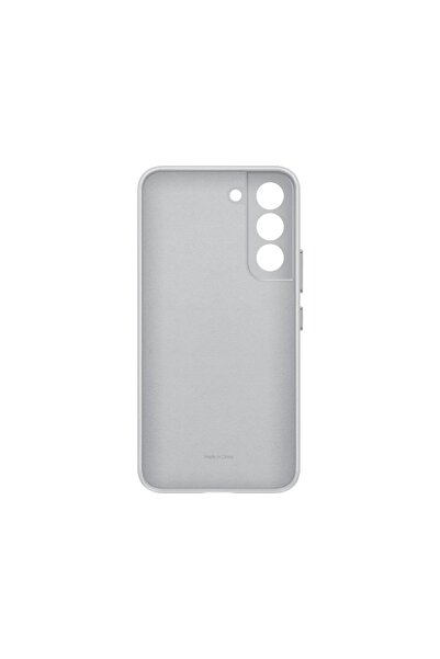Samsung Δερμάτινη Θήκη για Galaxy S22, Ανοιχτό Γκρι