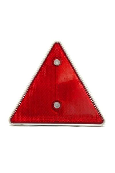 Akyol Red Triangle Reflector 15X14Cm Universal - Colorful Reflector (10Pcs)