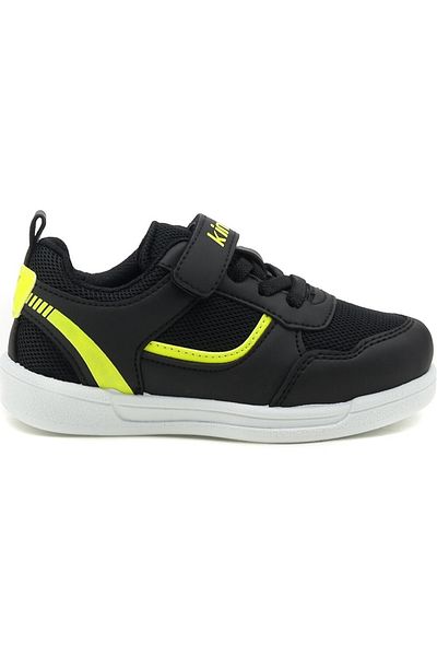 Kinetix Pantofi sport casual pentru băieți Hornet J 2fx negru-verde neon