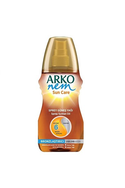 ARKO Sun Nem Koruyucu Sprey Yağ 150 Ml Spf 6