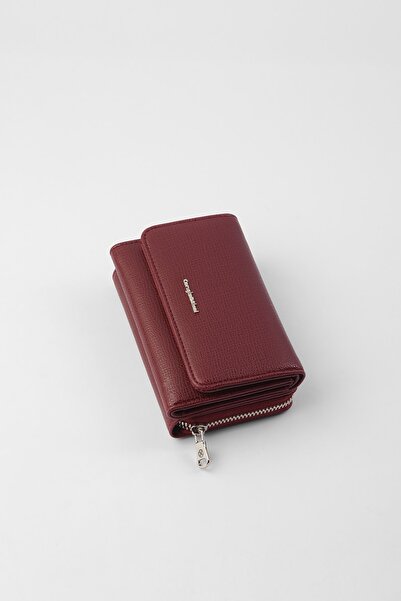 CENGİZ PAKEL Women's Burgundy Wallet