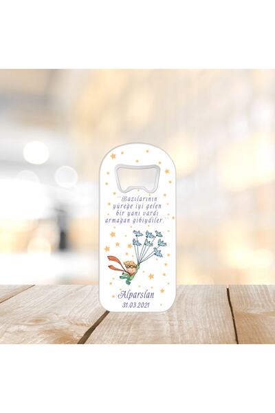 Hoşgeldin Bebek Dikdörtgen Magnet Açacak 25'li