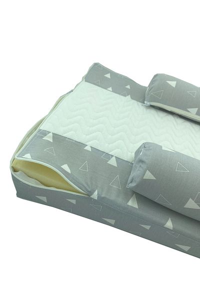 Weigo Multi-Purpose Reflux Pillow - Baby Reflux Pillow - Reflux Bed Gray