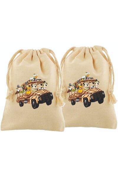 han collection Valiz Içi Organızer Hediye, Bez Torbası , Bez Çanta 2li