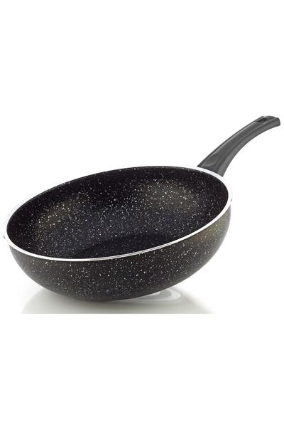 Delux 3mm Granit Iç Dış Granit Kaplama 26 Cm Wok Tava