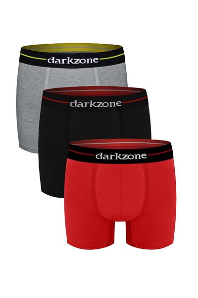 darkzone Ανδρικά μποξεράκια 3 συσκευασιών