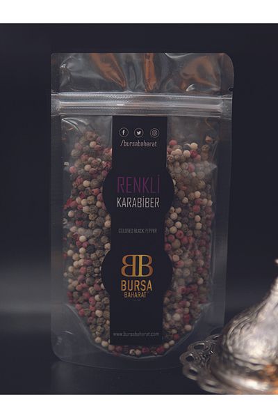 Bursa Baharat Colored Black Pepper 250 Gr