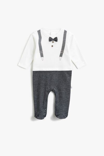 Koton Ολόσωμη φόρμα Baby Boy Ecru 0YNB11284OK