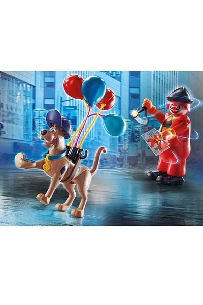 Playmobil Scooby-Doo! Adventure with Ghost Clown