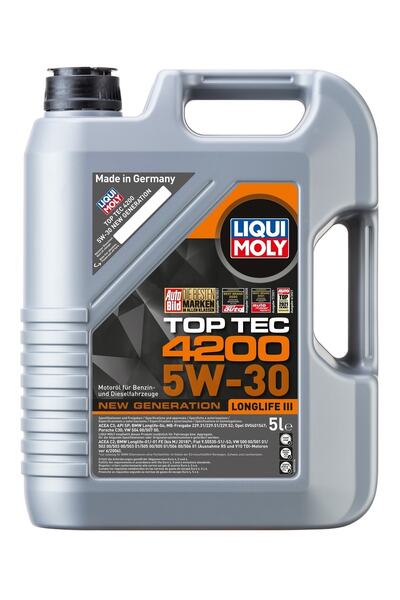 Liqui Moly 8973 Top Tec 4200 5w-30 5 Litre Motor Yağı