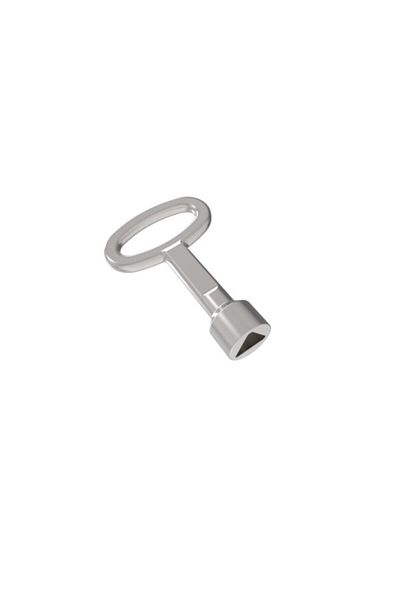 Erol Panel Key Metal Triangle Key Long 10 Pieces