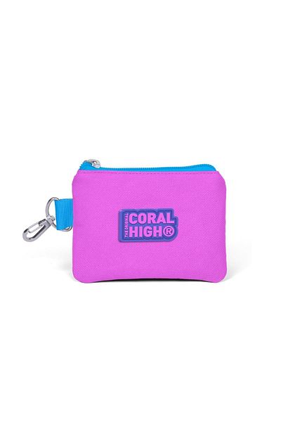 Coral High Παιδικό ανοιχτό ροζ τσαντάκι με κέρματα λεβάντας 21706