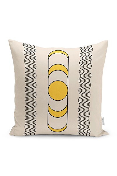 Realhomes Krem pozadina, skandinavski motiv, crtež, dekorativna jastučnica od...