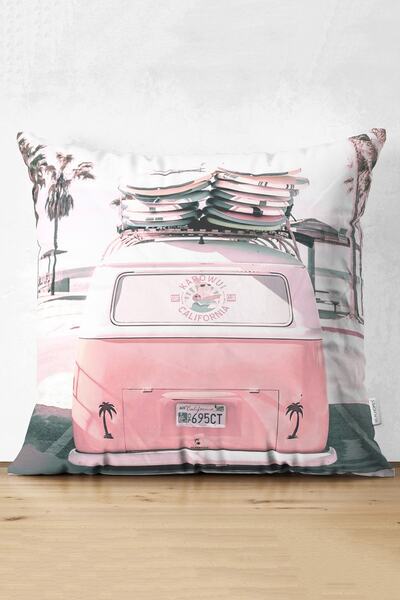 Realhomes غطاء وسادة من جلد الغزال بتصميم خاص لمركبة التخييم الأصلية الرجعية