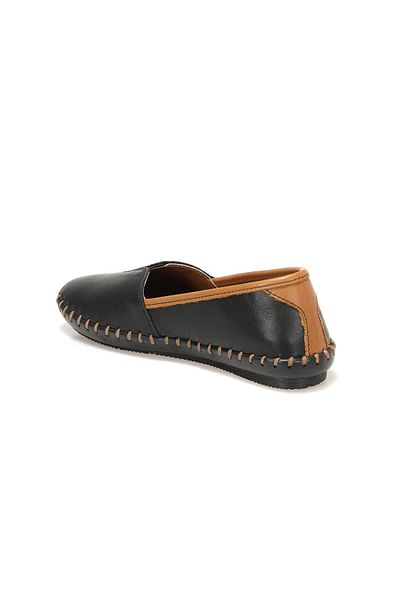 Polaris 108870 Black Orthopedic Daily Women's Leather Shoes