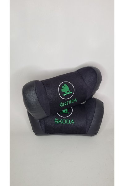 ARGALI Skoda Uyumlu Ergonomik Boyun Yastığı 2'li Konforlu Şık Araç Aksesuarı