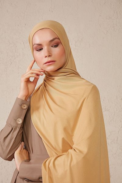 Tachnisa Camel Combed Shawl