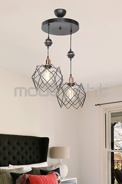 Modelight Akses Küre / Karo 2li Koza Avize