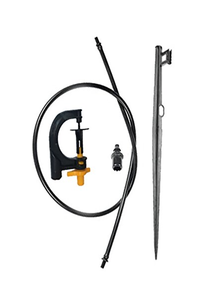 JETPLAST Jet Turbo Flood Mini Sprink Takımı Sarı 200lt/h 10 Takım