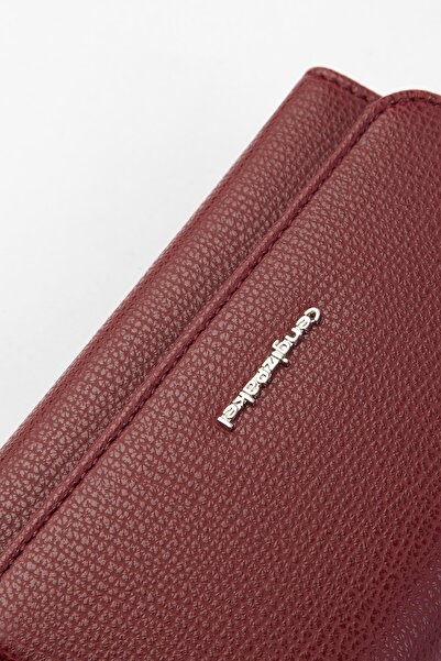 CENGİZ PAKEL Women's Burgundy Wallet