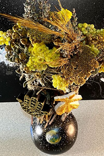 FANTASTİK SANAT ATÖLYESİ Dekoratif Hediyelik Astroloji Cosmos Serisi 10 Cm Ça...