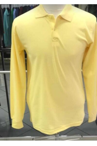 FİRES GİYİM Σχολικό μπλουζάκι με μακρύ μανίκι με λαιμόκοψη πόλο