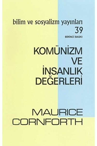 Bilim ve Sosyalizm Yayınları Komünizm Ve Insanlik Değerleri-cevşen-i Kebir