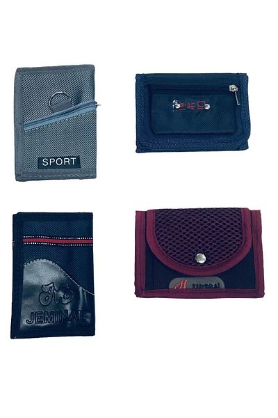 Açıkalın askeri Malzeme Pocket Wallet with Velcro and Zipper