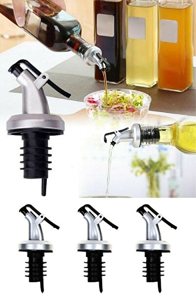 geula LİMPEZA جهاز توزيع زيت بغطاء مزدوج، سعة 0 - 249 مل، لون رمادي