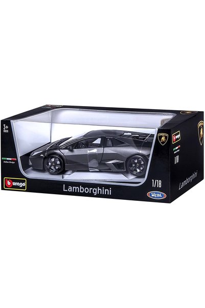 BBURAGO 1:18 Lamborghini Reventon Siyah Model Araba