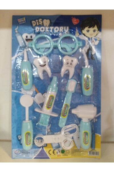 Fatih Oyuncak Diş Doktoru Seti Mavi