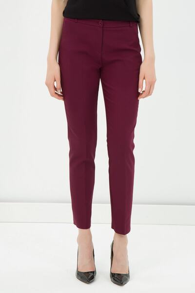 Koton Pantaloni roșii de damă 7KAK43853EW