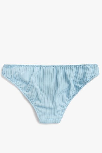 Koton Damen-Bikinihose in hellem Indigo 2SAK00062BM