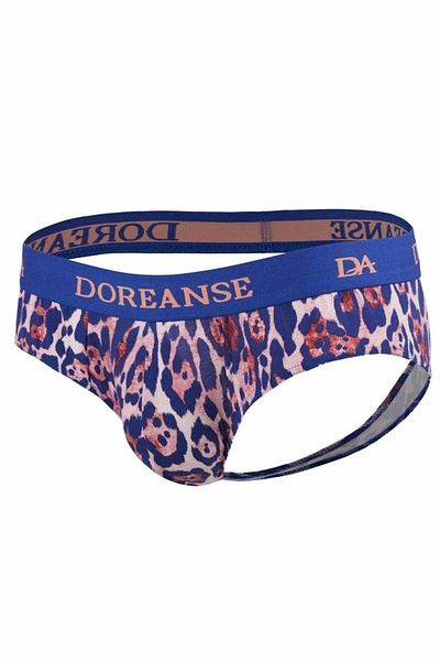 Doreanse Ανδρικό στρινγκ με κορδόνι Leopard Fantasy Jockstrap 1270