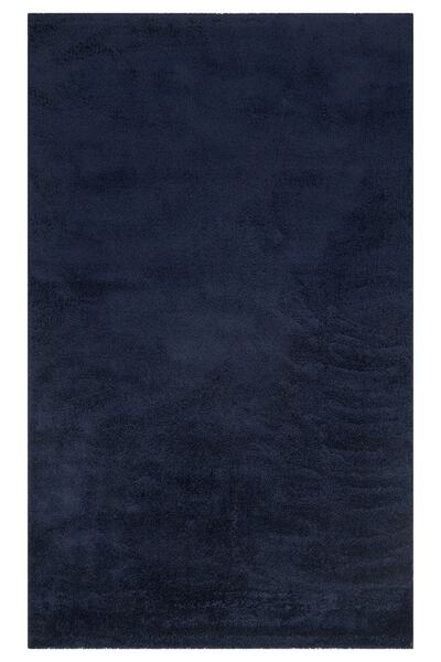 Eko Halı Riga Rg Plain Navy Hav Toz Vermez Ekstra Yumuşak Dokulu Makine Halısı