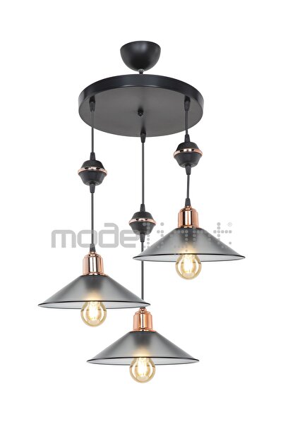 Modelight Akses Karo / Krom 3lü Maya Sarkıt