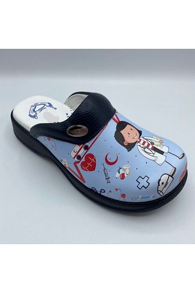 Dr.Stress Patterned Slippers Sabo