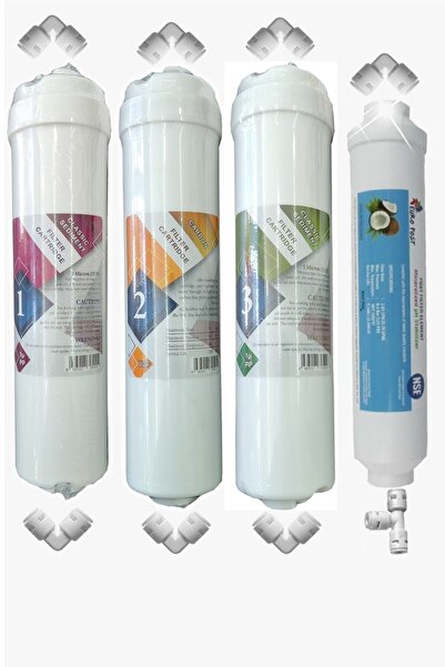 Liberti Su Arıtma Cihazı 4'lü Filtre Seti Kapalı Kasa Uyumlu Tatlandırıcı Set