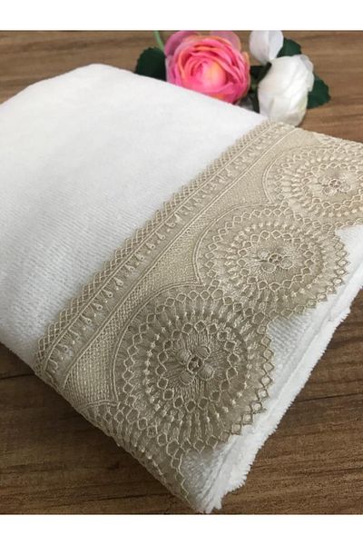 Çeyiz Bahçesi Πετσέτα χεριών Ahu Velvet 50&90