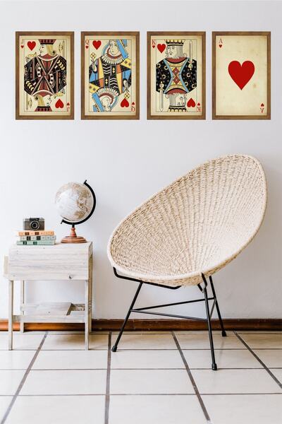 UNT Tabel cu aspect de ramă pentru cărți de joc: Asul de pălărie, Pastorul, F...