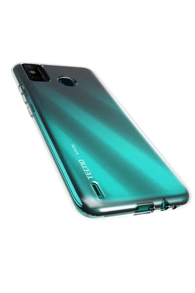 Molly Technology Tecno Spark 6 Go Uyumlu Şeffaf Silikon Kılıf