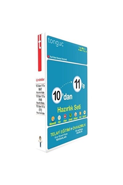 Tonguç Yayınları 10 Dan 11 E Hazırlık Seti
