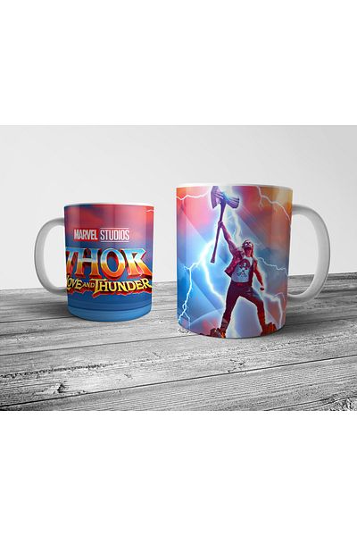 Pixxa Thor: Love And Thunder Mug Cup Model 4