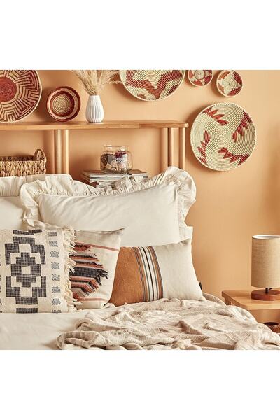 Ricco Lifes 100% Cotton Frilly Single Duvet Cover Set