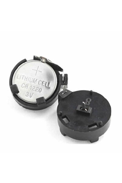 Motorobit Cr1220 Pcb Tipi Pil Yuvası Bs-1220-1 Dıp