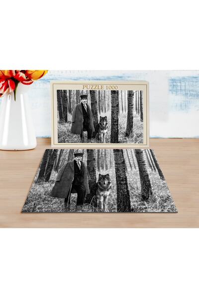 Bk Gift Home Atatürk Tasarımlı 1000 Parça Profesyonel Puzzle-12